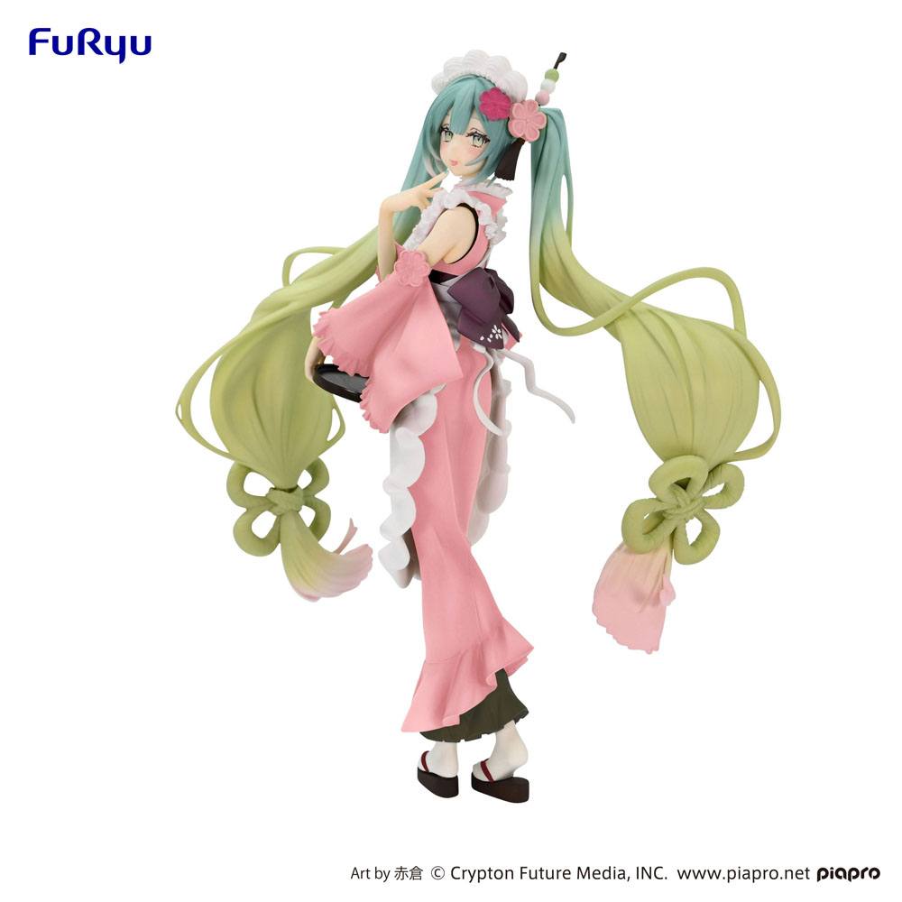 PREORDINE ESAURITO Hatsune Miku Exceed Creative PVC Statue Hatsune Miku Matcha Green Tea Parfait Another Color Ver. 20 cm (re-run) (H)