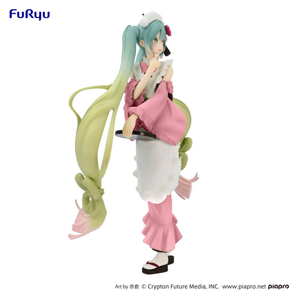 PREORDINE ESAURITO Hatsune Miku Exceed Creative PVC Statue Hatsune Miku Matcha Green Tea Parfait Another Color Ver. 20 cm (re-run) (H)