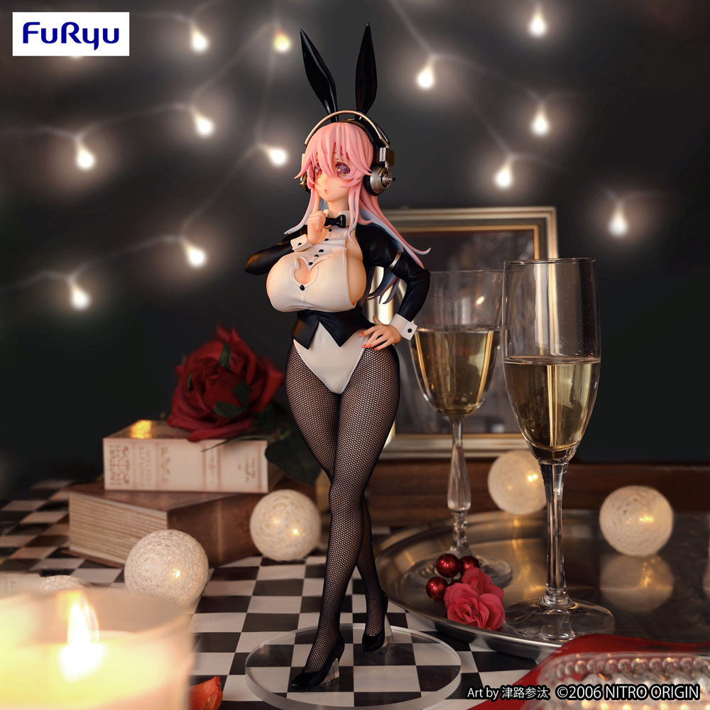 Super Sonico BiCute Bunnies PVC Statue Super Sonico Newly Drawn Costume Ver. 30 cm