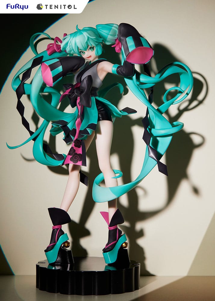 PREORDINE ESAURITO Hatsune Miku Tenitol Neo Tokyo Series PVC Statue Hatsune Miku Ninja Ver. 22 cm