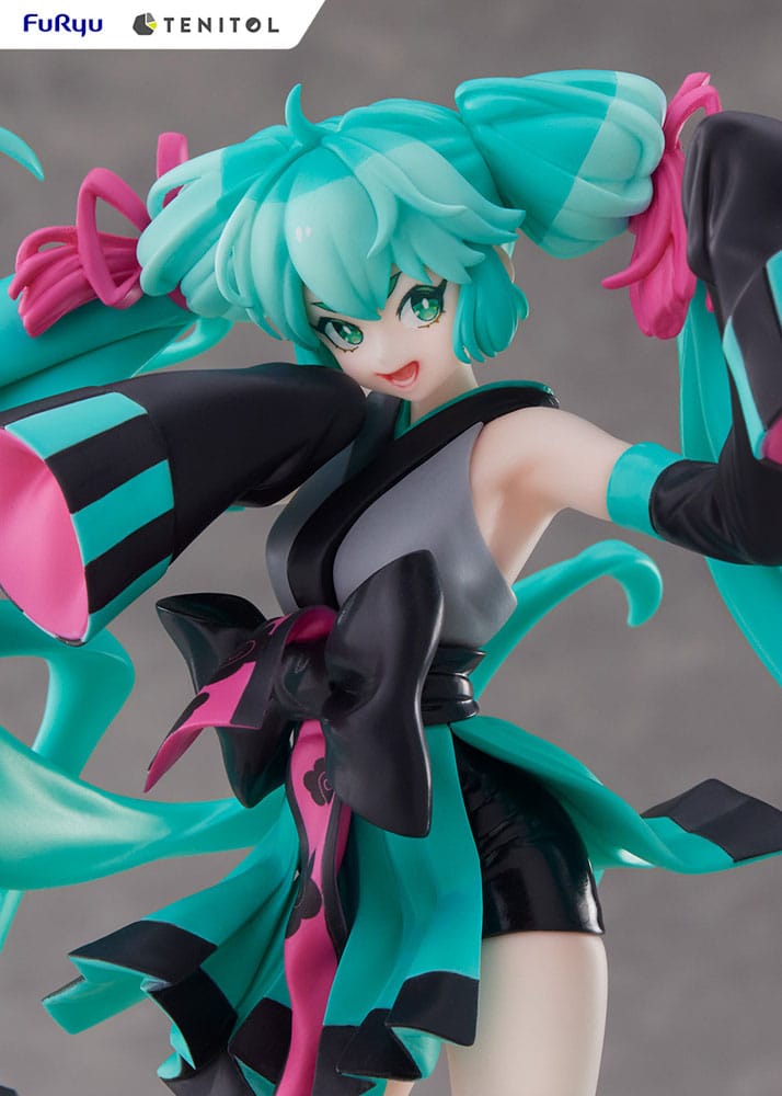 PREORDINE ESAURITO Hatsune Miku Tenitol Neo Tokyo Series PVC Statue Hatsune Miku Ninja Ver. 22 cm