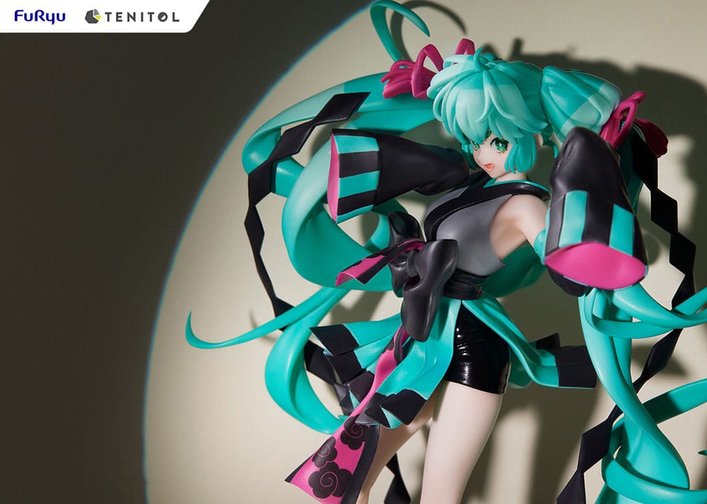 PREORDINE ESAURITO Hatsune Miku Tenitol Neo Tokyo Series PVC Statue Hatsune Miku Ninja Ver. 22 cm