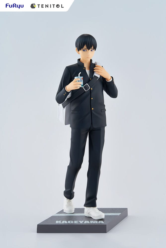 PREORDINE ESAURITO Haikyu!! Tenitol PVC Statue Kageyama Tobio 21 cm