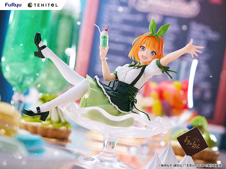 PREORDINE ESAURITO The Quintessential Quintuplets Tenitol Fig a la mode PVC Statue Yotsuba 13 cm
