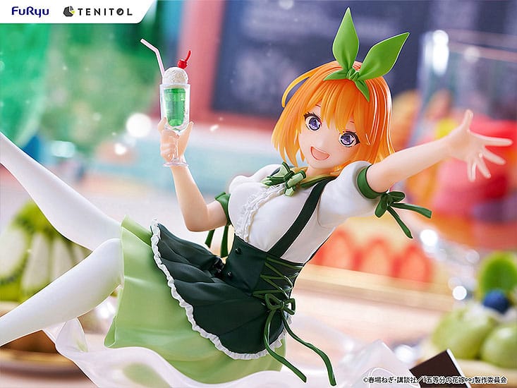 PREORDINE ESAURITO The Quintessential Quintuplets Tenitol Fig a la mode PVC Statue Yotsuba 13 cm