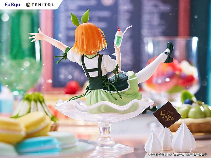 PREORDINE ESAURITO The Quintessential Quintuplets Tenitol Fig a la mode PVC Statue Yotsuba 13 cm