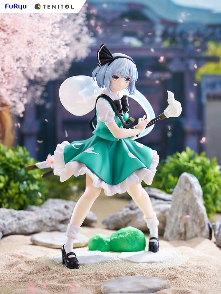 PREORDINE ESAURITO  Touhou Project Tenitol PVC Statue Youmu Konpaku 19 cm (H)