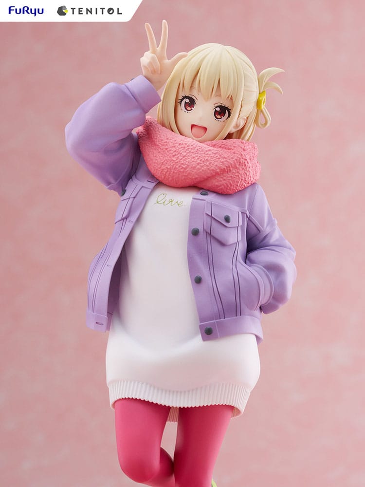 PREORDINE+ CHIUSO 03/2025 Lycoris Recoil Tenitol Figure Chisato Nishikigi 28 cm