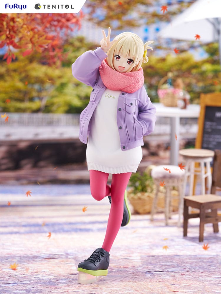 PREORDINE+ CHIUSO 03/2025 Lycoris Recoil Tenitol Figure Chisato Nishikigi 28 cm