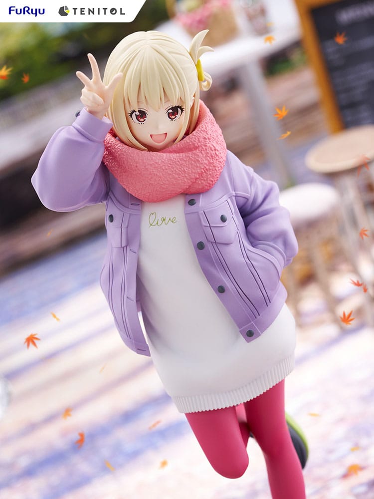 PREORDINE+ CHIUSO 03/2025 Lycoris Recoil Tenitol Figure Chisato Nishikigi 28 cm