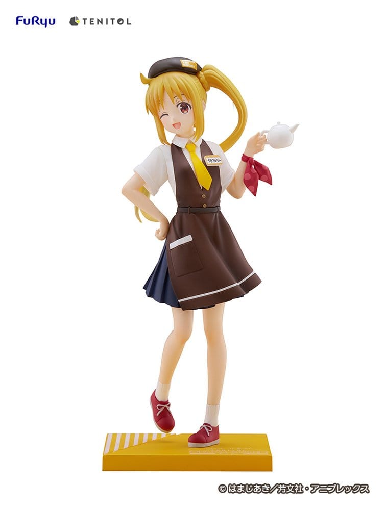 SU ORDINAZIONE Bocchi the Rock! Tenitol PVC Statue Nijika Ijichi Café Style Ver. 20 cm   