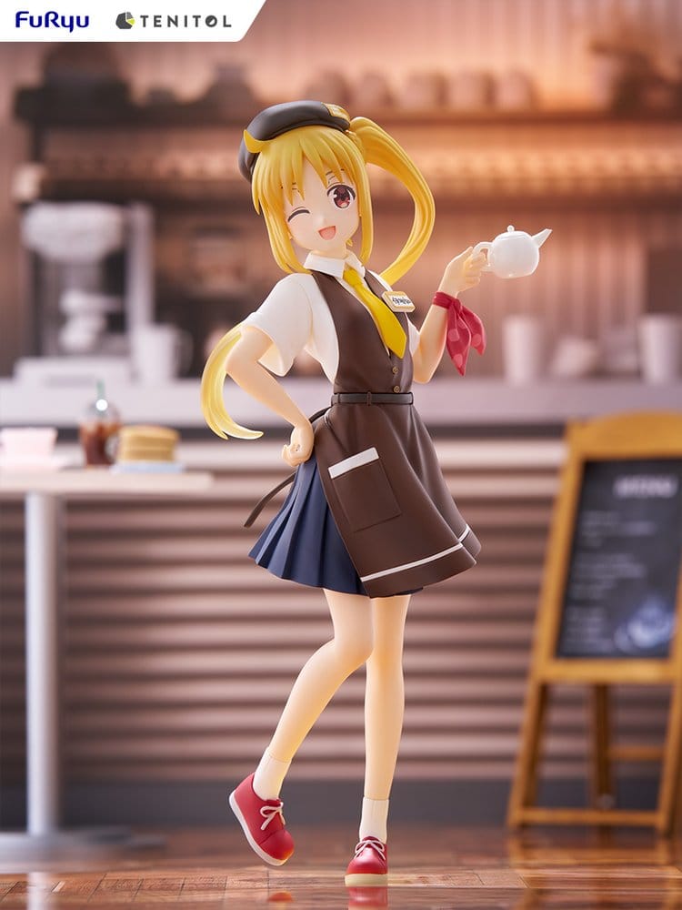 SU ORDINAZIONE Bocchi the Rock! Tenitol PVC Statue Nijika Ijichi Café Style Ver. 20 cm   