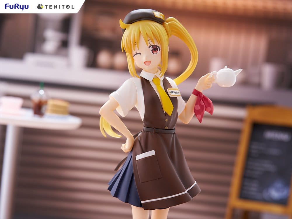 SU ORDINAZIONE Bocchi the Rock! Tenitol PVC Statue Nijika Ijichi Café Style Ver. 20 cm   