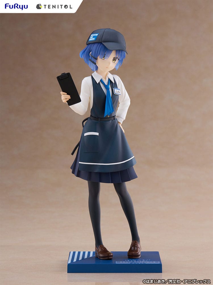 SU ORDINAZIONE Bocchi the Rock! Tenitol PVC Statue Ryo Yamada Cafe Style Ver. 21 cm  