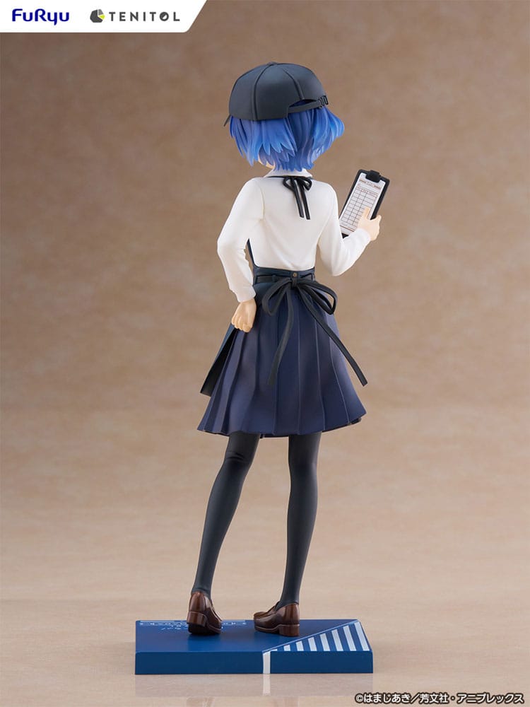 SU ORDINAZIONE Bocchi the Rock! Tenitol PVC Statue Ryo Yamada Cafe Style Ver. 21 cm  