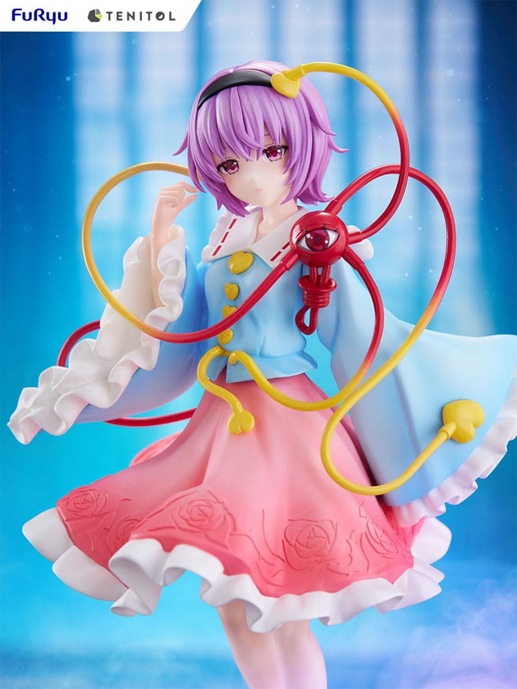SU ORDINAZIONE Touhou Project Tenitol PVC Statue Koishi Komeiji & Satori Komeiji 22 cm   