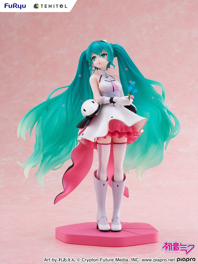 PREORDINE+ 01/2026 Hatsune Miku Tenitol PVC Statue Hatsune Miku Galaxy Live Ver. 21 cm