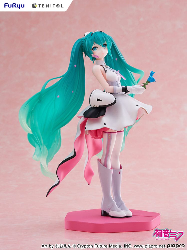 PREORDINE+ 01/2026 Hatsune Miku Tenitol PVC Statue Hatsune Miku Galaxy Live Ver. 21 cm