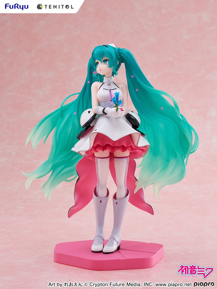 PREORDINE+ 01/2026 Hatsune Miku Tenitol PVC Statue Hatsune Miku Galaxy Live Ver. 21 cm