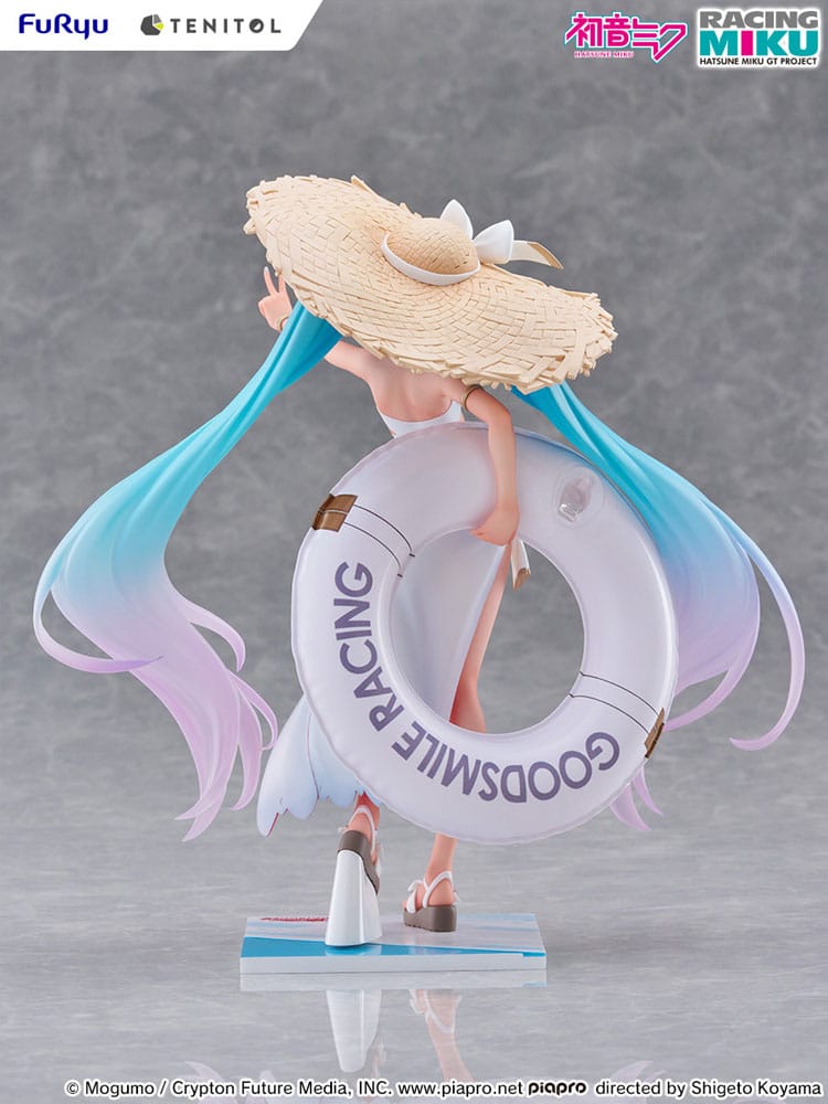 PREORDINE ESAURITO Hatsune Miku GT Project PVC Statue 1/7 Racing Miku 2024: Tropical Ver. 21 cm (PREORDINE NON CANCELLABILE)