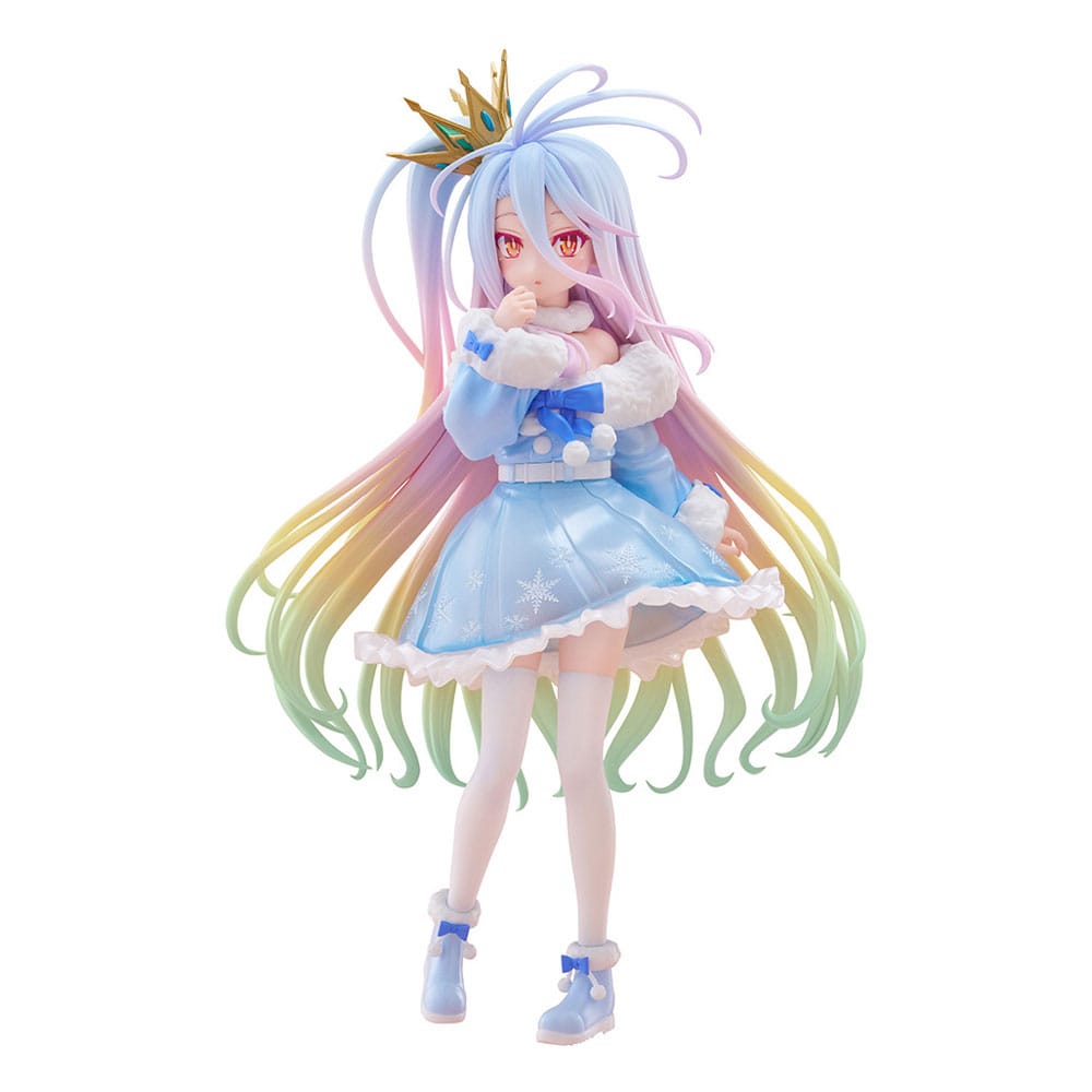 PREORDINE+ 02/2026 No Game No Life Tenitol PVC Statue Shiro 21 cm
