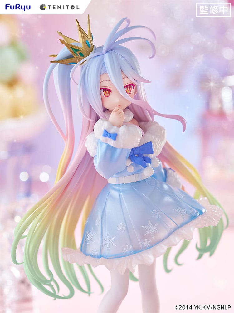 PREORDINE+ 02/2026 No Game No Life Tenitol PVC Statue Shiro 21 cm