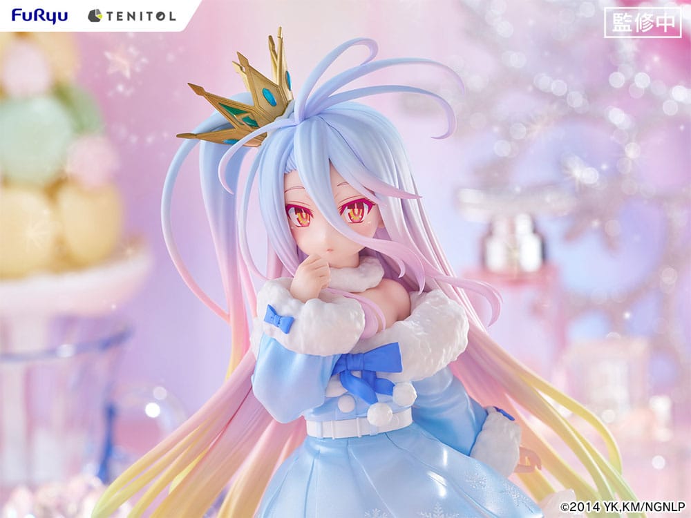 PREORDINE+ 02/2026 No Game No Life Tenitol PVC Statue Shiro 21 cm
