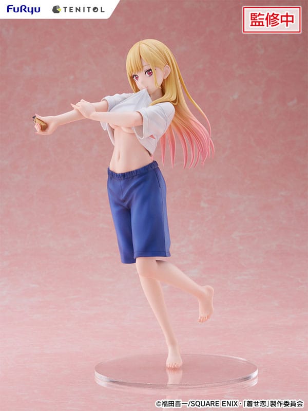 SU ORDINAZIONE My Dress-Up Darling Tenitol Tall PVC Statue Marin Kitagawa Gojo's Gym Uniform Ver. 30 cm 