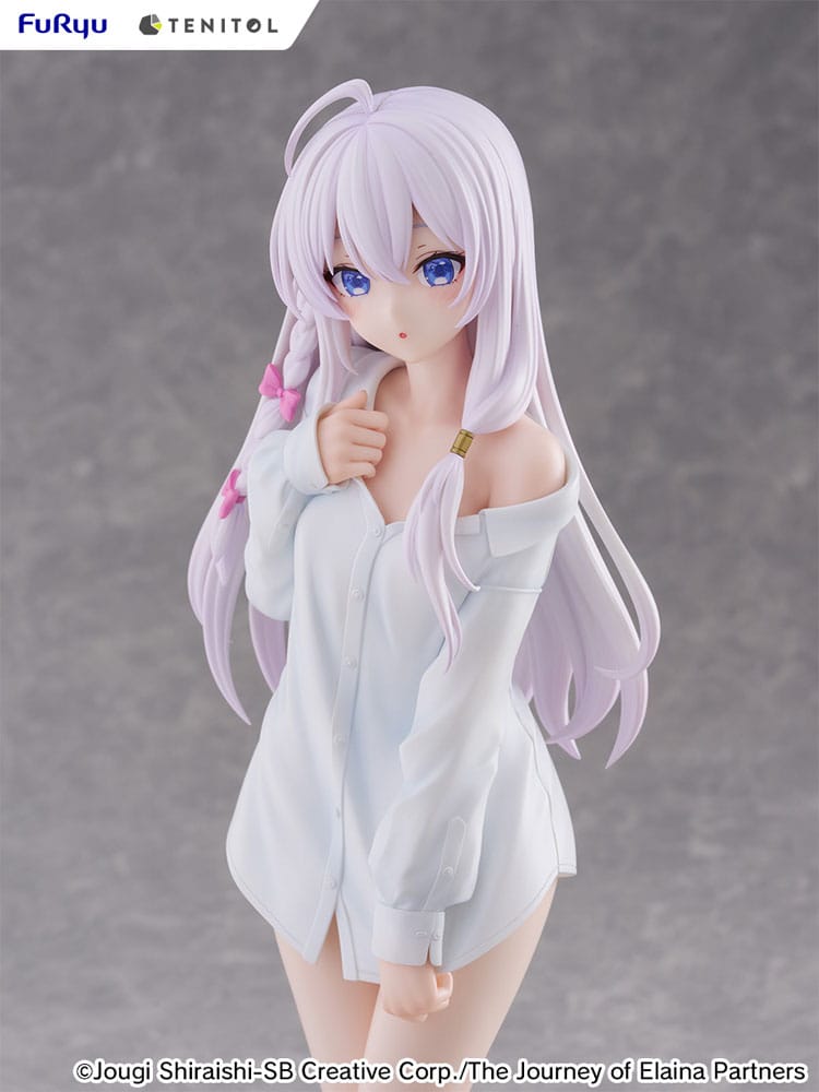 SU ORDINAZIONE Wandering Witch: The Journey of Elaina Tenitol Tall PVC Statue Elania Shirt Ver. 30 cm        