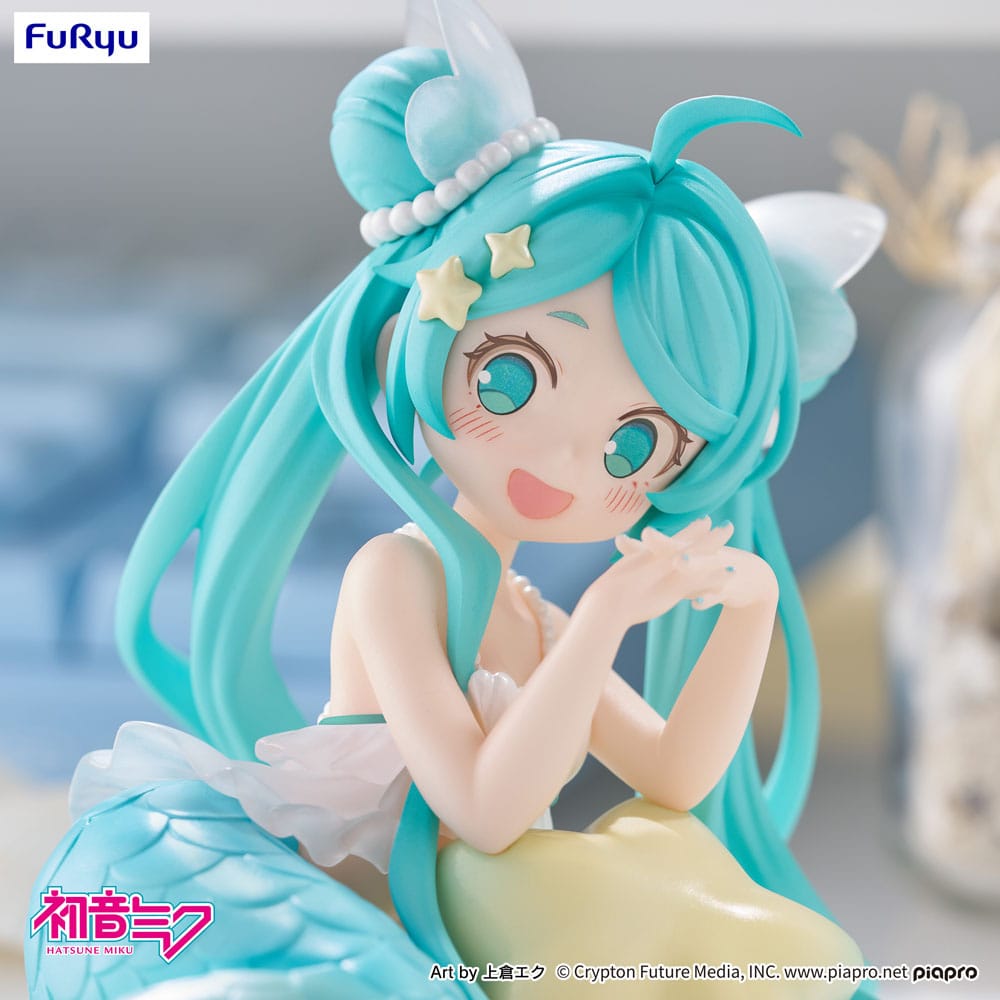 SU ORDINAZIONE Hatsune Miku Desktop Fairy PVC Statue Hatsune Miku Mermaid princess Ver. 9 cm   
