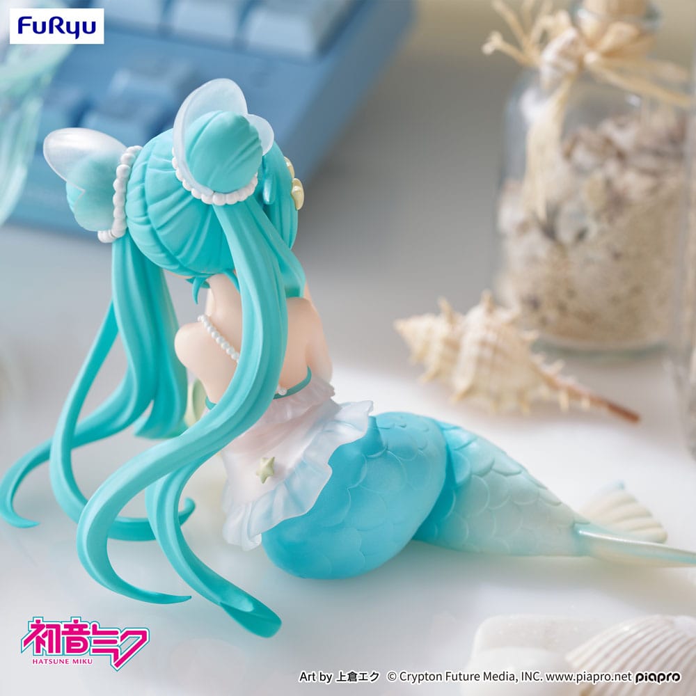 SU ORDINAZIONE Hatsune Miku Desktop Fairy PVC Statue Hatsune Miku Mermaid princess Ver. 9 cm   
