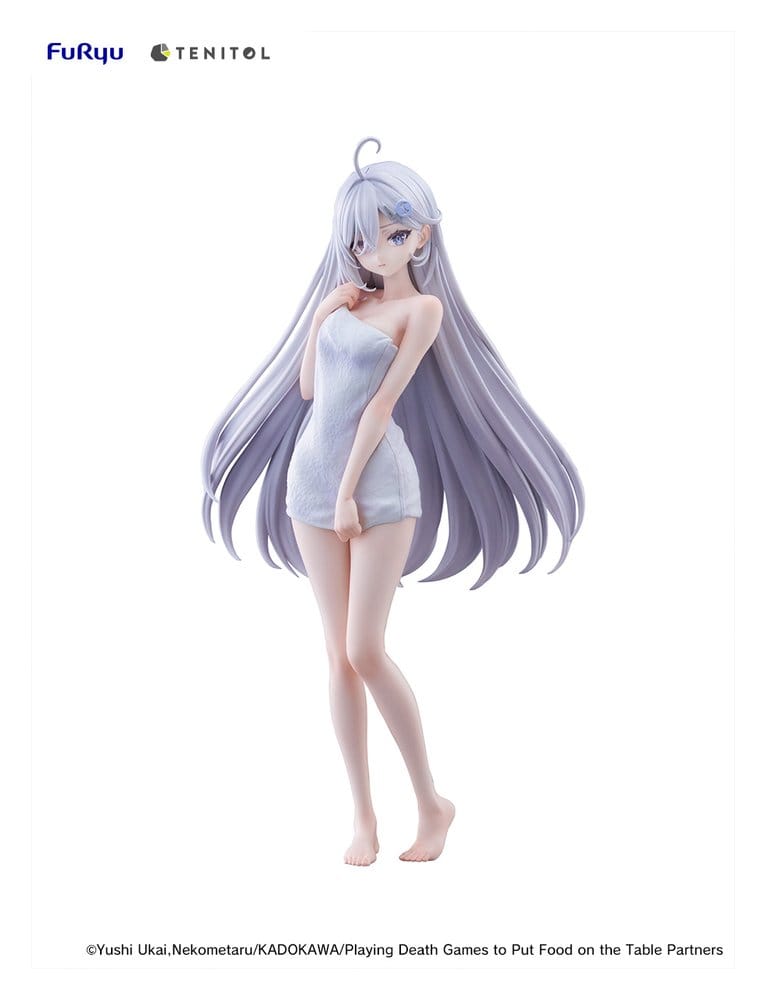 PREORDINE+ 12/2026 (NON CANCELLABILE) Playing Death Games to Put Food on the Table Light Novel PVC Statue Yuki Golden Bath Ver. 30 cm