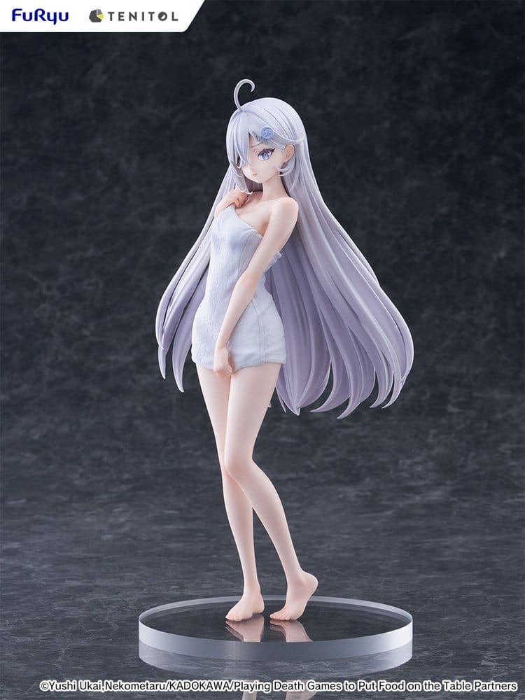 PREORDINE+ 12/2026 (NON CANCELLABILE) Playing Death Games to Put Food on the Table Light Novel PVC Statue Yuki Golden Bath Ver. 30 cm