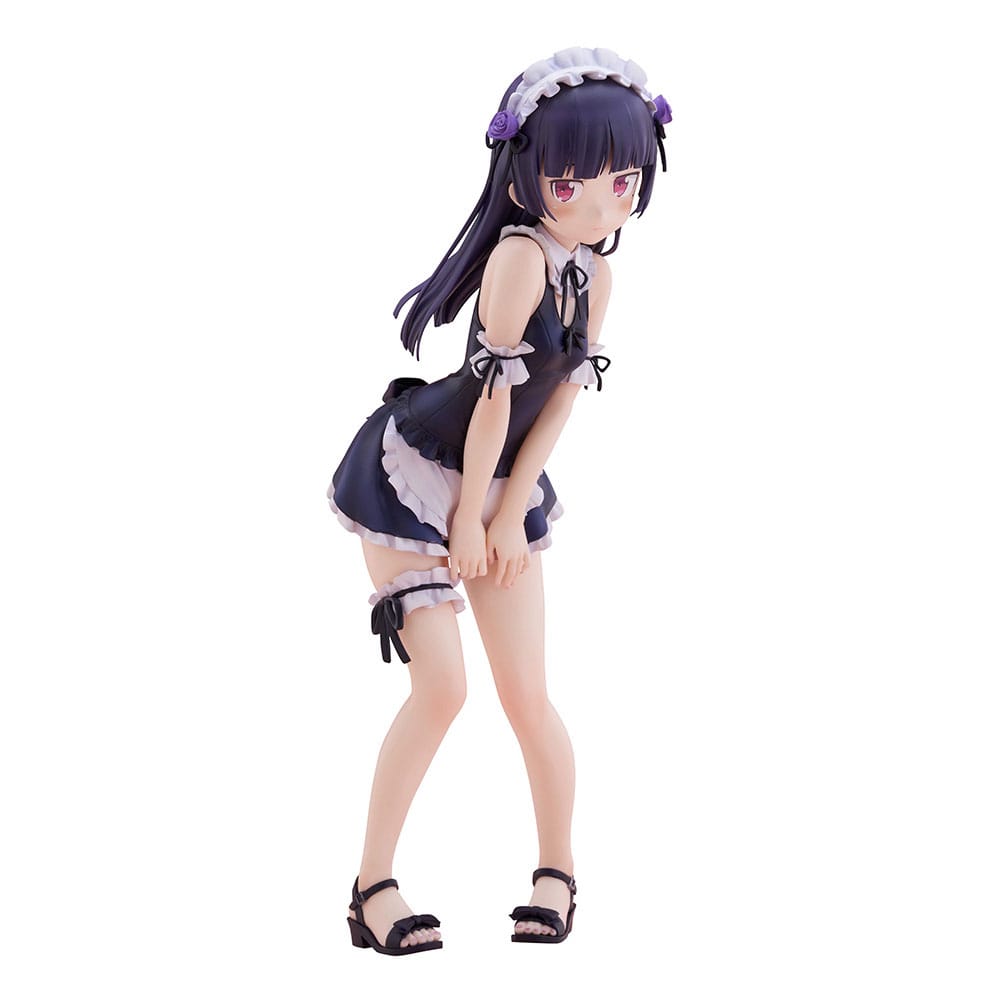 VORBESTELLUNG+ 09/2026 (NICHT STORNIERBAR) Ore no Imouto ga Konna ni Kawaii Wake ga Nai. Tenitol Tall PVC Statue Kuroneko Badeanzüge Dienstmädchen Ver. 27 cm