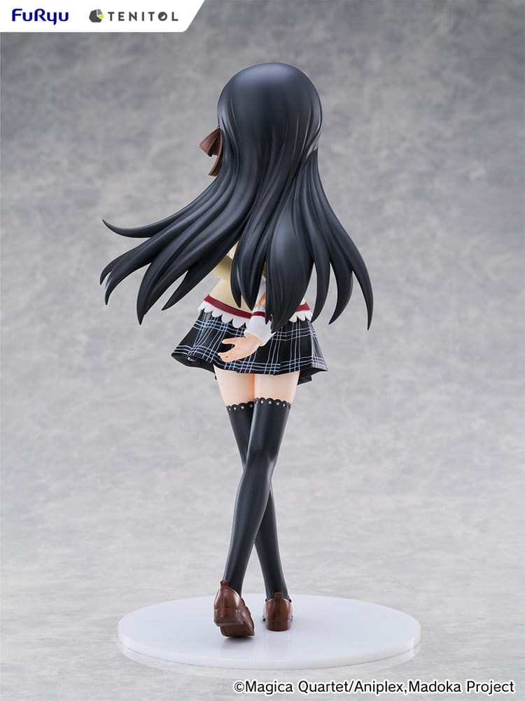 PREORDINE+ 08/2027 Puella Magi Madoka Magica the Movie -Walpurgisnacht: Rising- Tenitol Tall PVC Figure Homura Akemi 30 cm