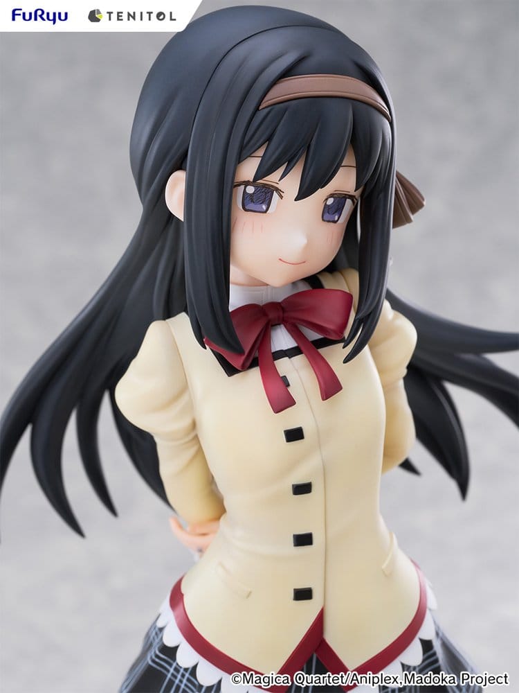 PREORDINE+ 08/2027 Puella Magi Madoka Magica the Movie -Walpurgisnacht: Rising- Tenitol Tall PVC Figure Homura Akemi 30 cm