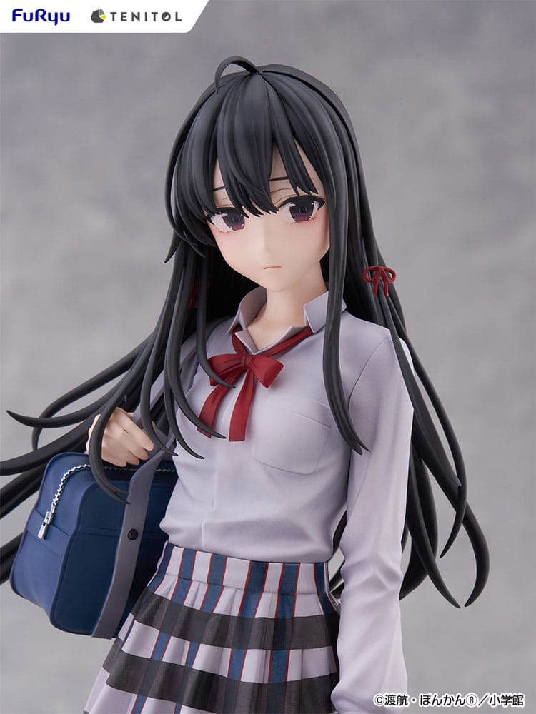 SU ORDINAZIONE My Youth Romantic Comedy Is Wrong, as I Expected Tenitol PVC Statue Yukino Yukinoshita 30 cm   