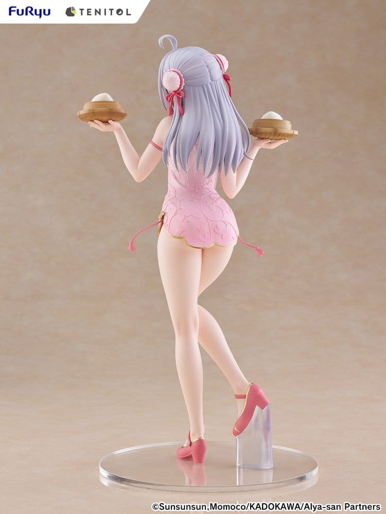 PREORDINE+ 03/2027 Alya Sometimes Hides Her Feelings in Russian Tenitol Tall PVC Figure Alya Cheongsam Ver. 29 cm