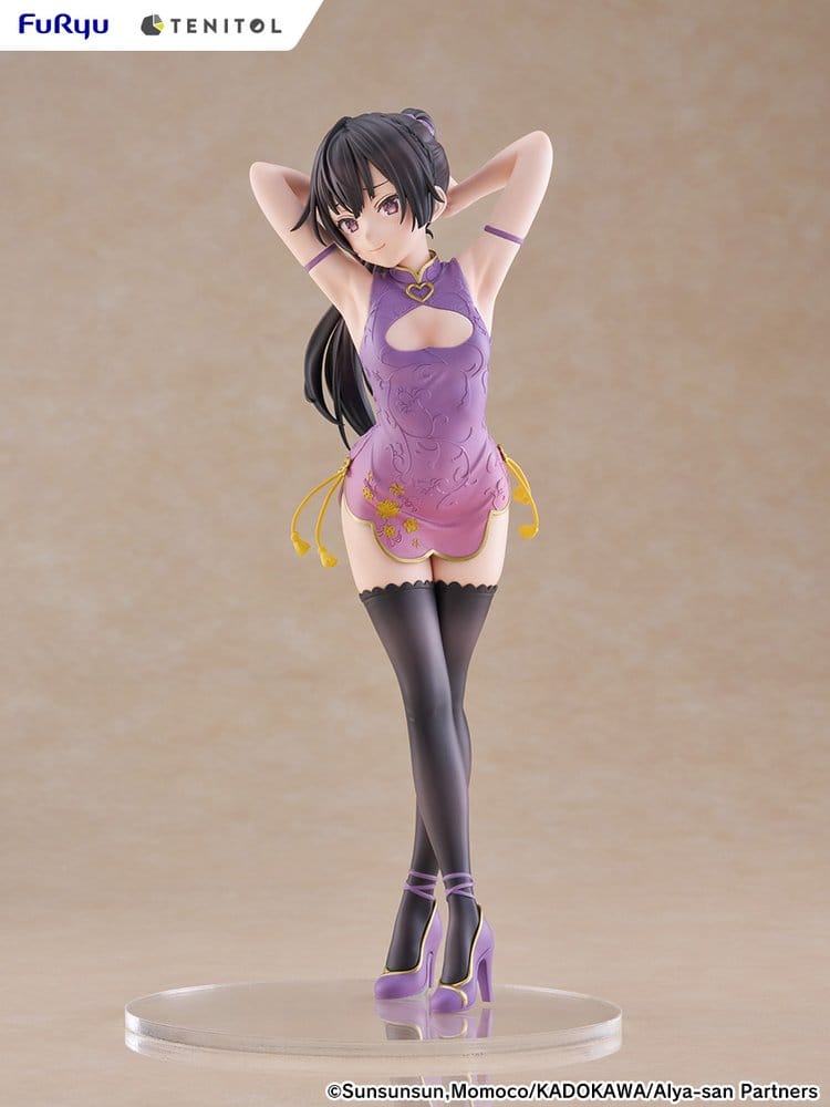 PREORDINE+ 03/2027 Alya Sometimes Hides Her Feelings in Russian Tenitol Tall PVC Figure Yuki Suou Cheongsam Ver. 28 cm