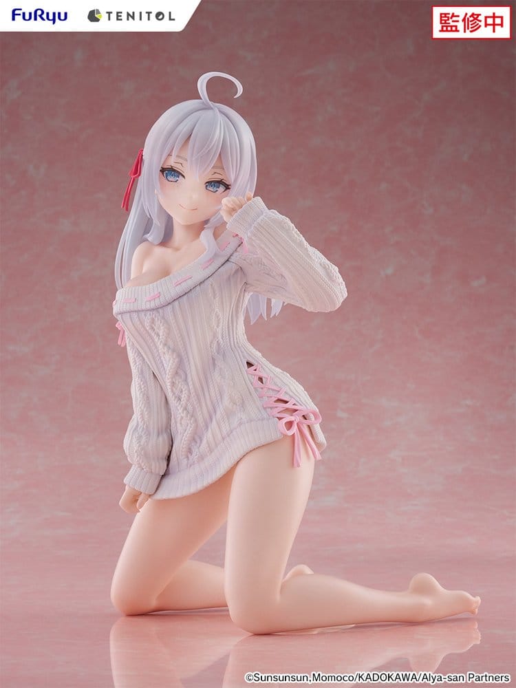 PREORDINE+ 03/2027 (NON CANCELLABILE) Alya Sometimes Hides Her Feelings in Russian Noodle Stopper PVC Figure Knit Ver. 26 cm