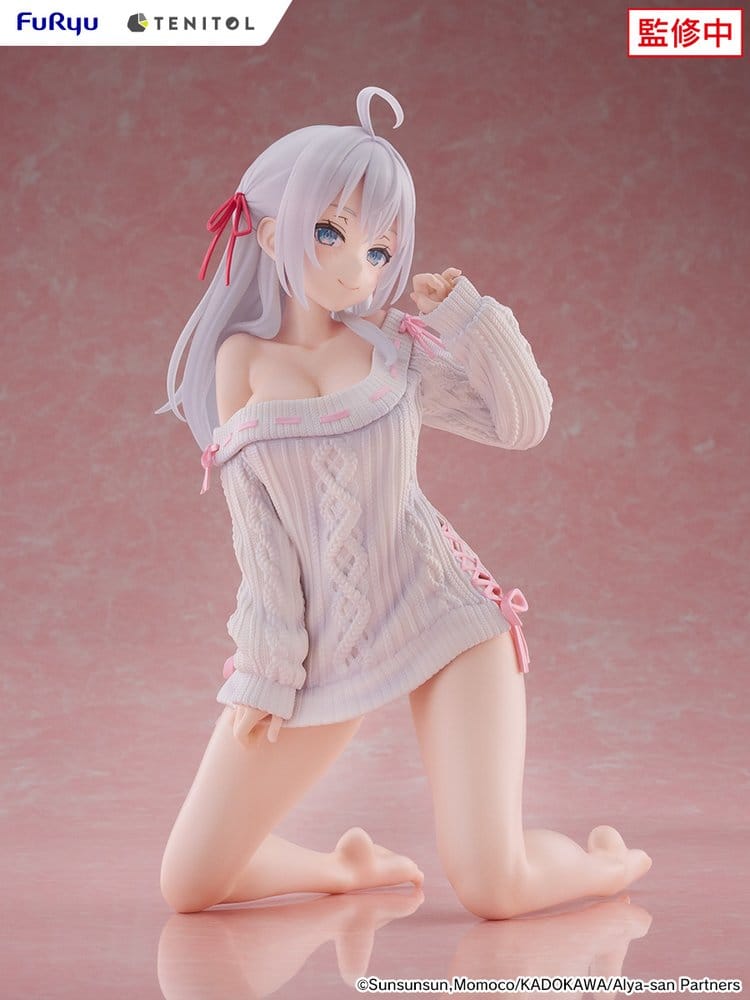 PREORDINE+ 03/2027 (NON CANCELLABILE) Alya Sometimes Hides Her Feelings in Russian Noodle Stopper PVC Figure Knit Ver. 26 cm