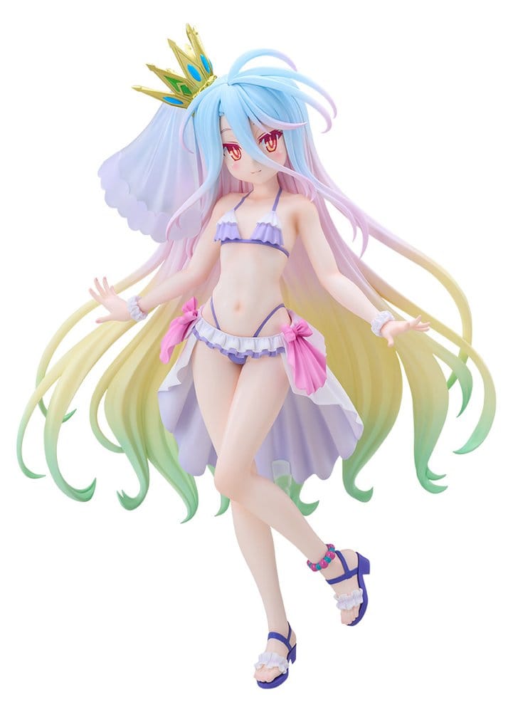 PREORDINE+ 09/2027 No Game No Life Tenitol Tall PVC Figure Shiro swimwear dress Ver. 29 cm