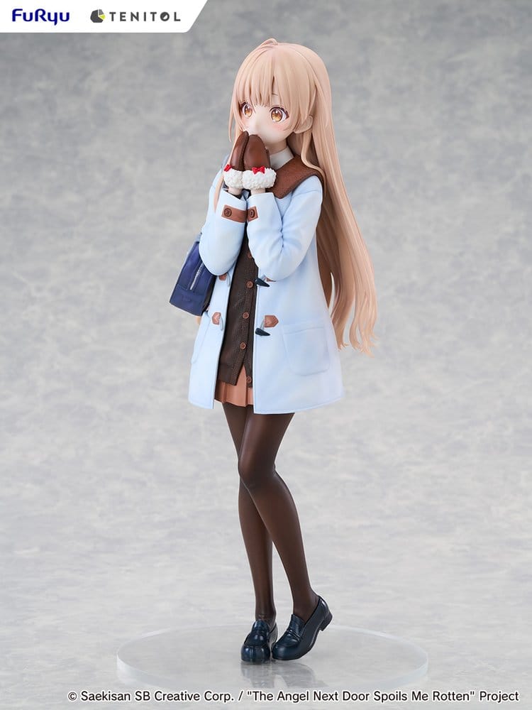 PREORDINE+ 08/2027 The Angel Next Door Spoils Me Rotten Tenitol Tall PVC Figure Mahiru Shiina Winter clothes Ver. 30 cm