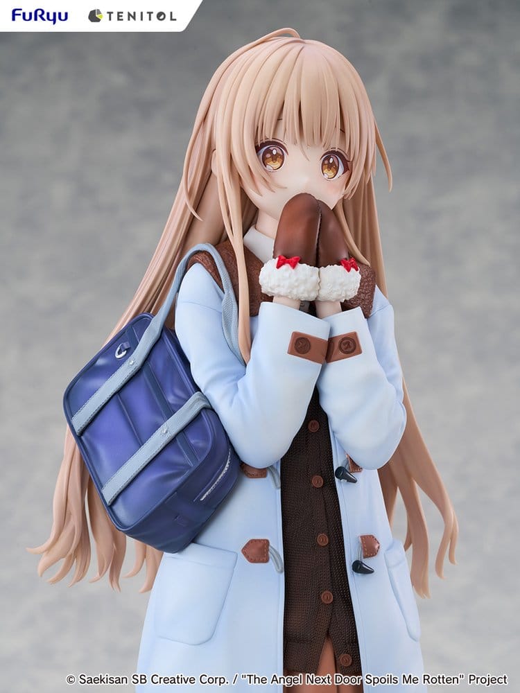 PREORDINE+ 08/2027 The Angel Next Door Spoils Me Rotten Tenitol Tall PVC Figure Mahiru Shiina Winter clothes Ver. 30 cm