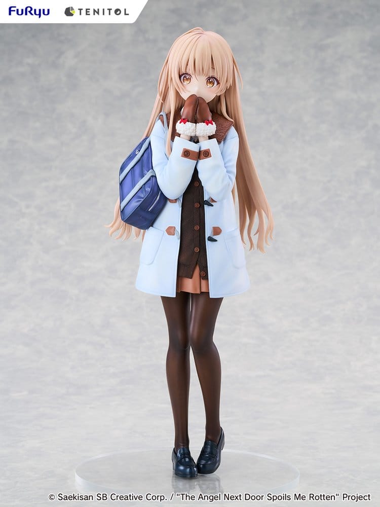 PREORDINE+ 08/2027 The Angel Next Door Spoils Me Rotten Tenitol Tall PVC Figure Mahiru Shiina Winter clothes Ver. 30 cm