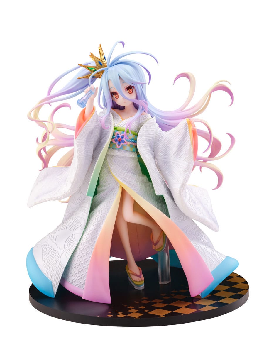 PREORDINE ESAURITO No Game no Life PVC Statue 1/7 Shiro -Shiromuku- 23 cm (PREORDINE NON CANCELLABILE)