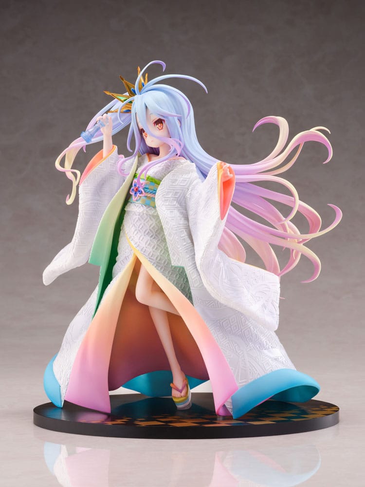 PREORDINE ESAURITO No Game no Life PVC Statue 1/7 Shiro -Shiromuku- 23 cm (PREORDINE NON CANCELLABILE)