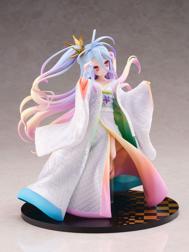 PREORDINE ESAURITO No Game no Life PVC Statue 1/7 Shiro -Shiromuku- 23 cm (PREORDINE NON CANCELLABILE)