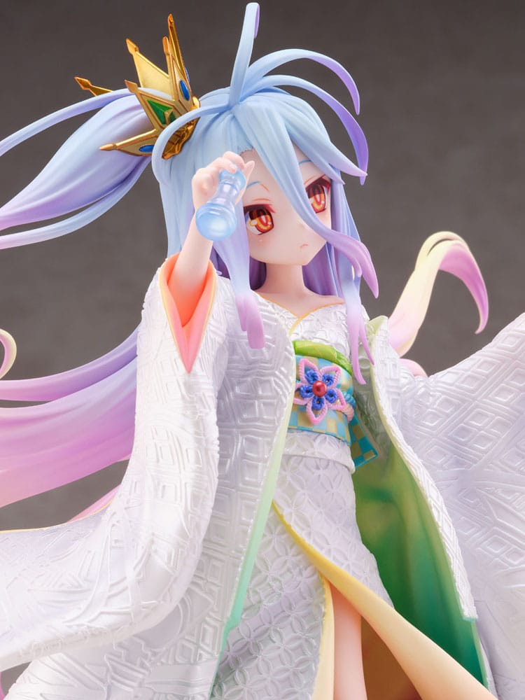 PREORDINE ESAURITO No Game no Life PVC Statue 1/7 Shiro -Shiromuku- 23 cm (PREORDINE NON CANCELLABILE)