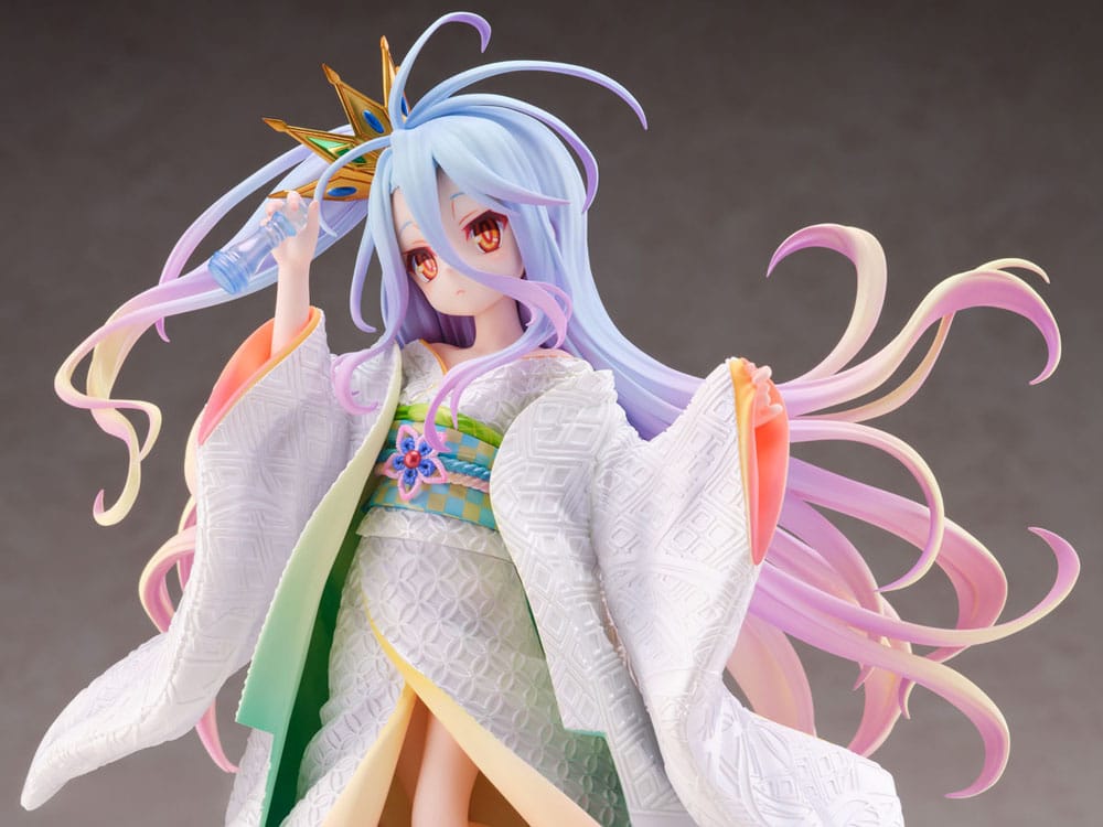 PREORDINE ESAURITO No Game no Life PVC Statue 1/7 Shiro -Shiromuku- 23 cm (PREORDINE NON CANCELLABILE)
